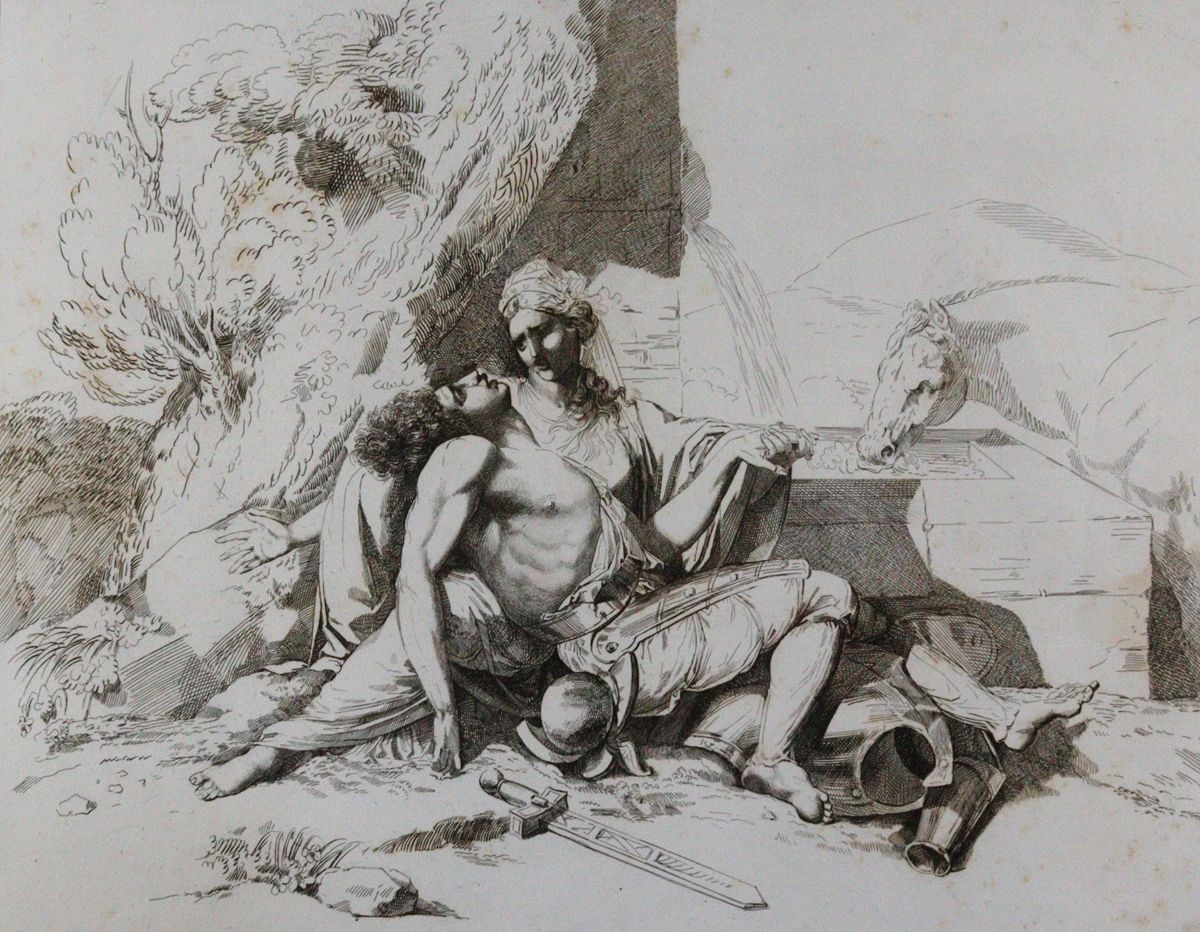 Große Abbildung Nr.1: 122-3543 Romero, Giovanni Battista: (Künstlergraphik)