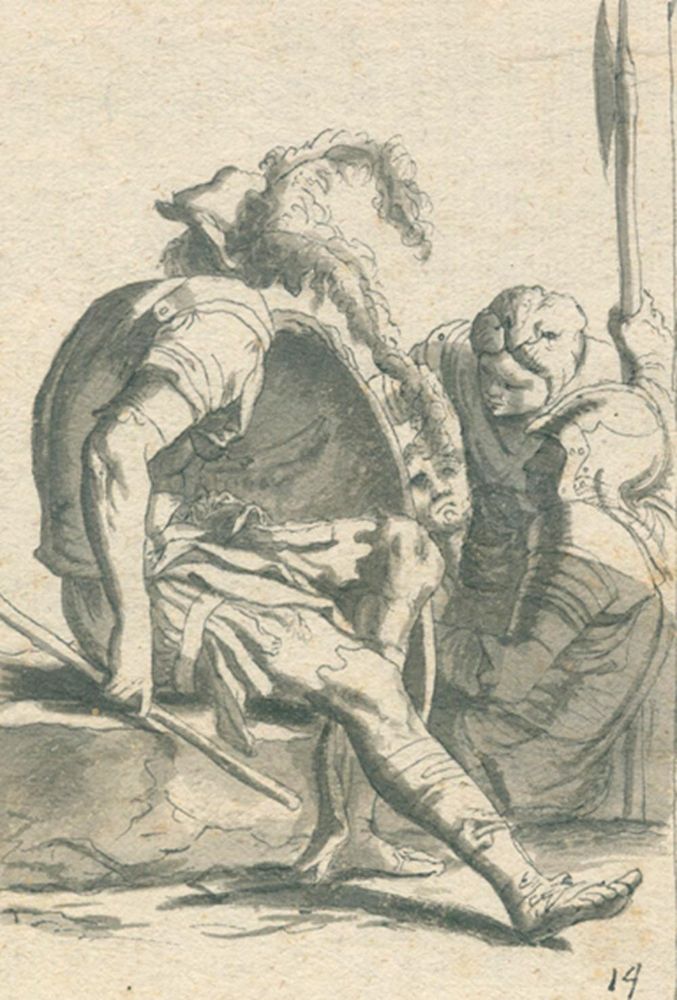 Große Abbildung Nr.2: 122-3545 Rosa, Salvator: (Künstlergraphik)
