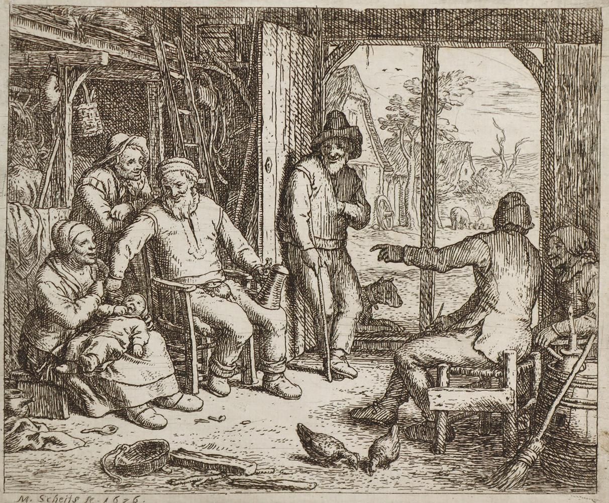 Große Abbildung Nr.1: 122-3605 Scheits, Matthias (auch Scheitz od. Scheutz,: (Künstlergraphik)