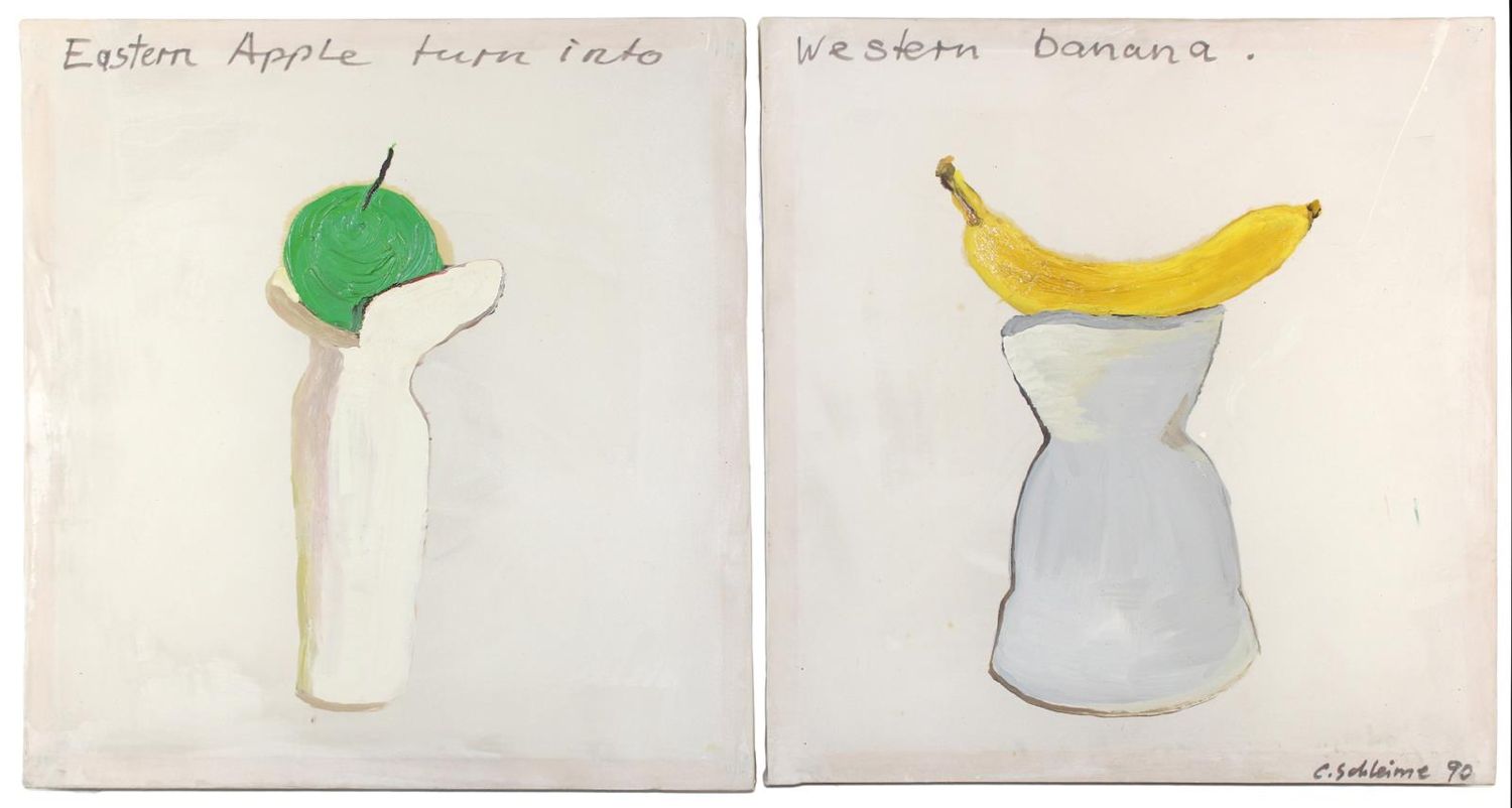 Große Abbildung Nr.1: 122-3613 Schleime, Cornelia: (Künstlergraphik)