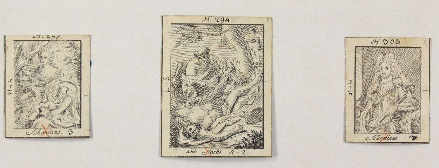 Große Abbildung Nr.1: 122-3633 Schoonjans, Anthoni: (Künstlergraphik)