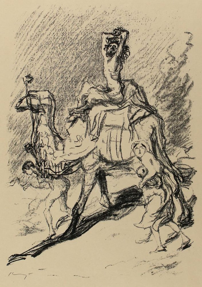 Große Abbildung Nr.1: 122-3669 Slevogt, Max: (Künstlergraphik)