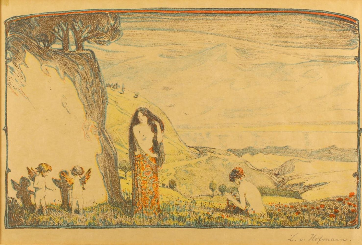 Große Abbildung Nr.4: 122-3670 Slevogt, Max: (Künstlergraphik)
