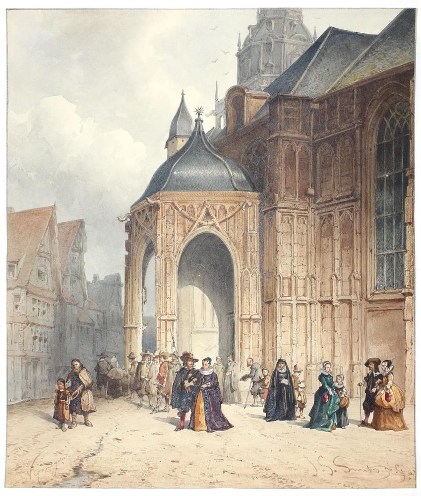 Große Abbildung Nr.2: 122-3671 Smits, Jan Gerard: (Künstlergraphik)