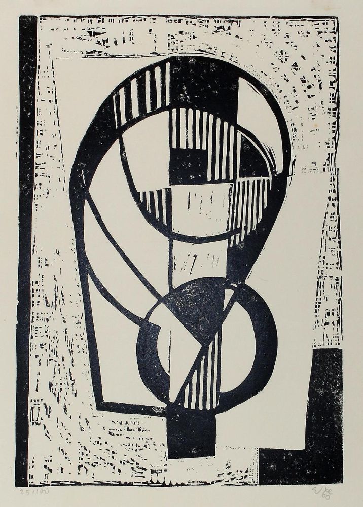 Große Abbildung Nr.1: 122-3687 Steneberg, Eberhard: (Künstlergraphik)