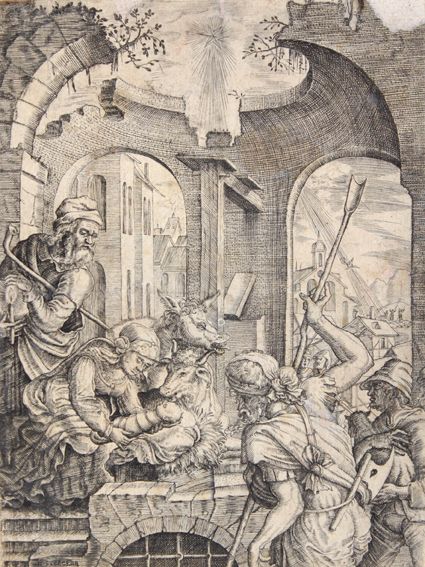 Große Abbildung Nr.1: 122-3689 Stercker, H.: (Künstlergraphik)