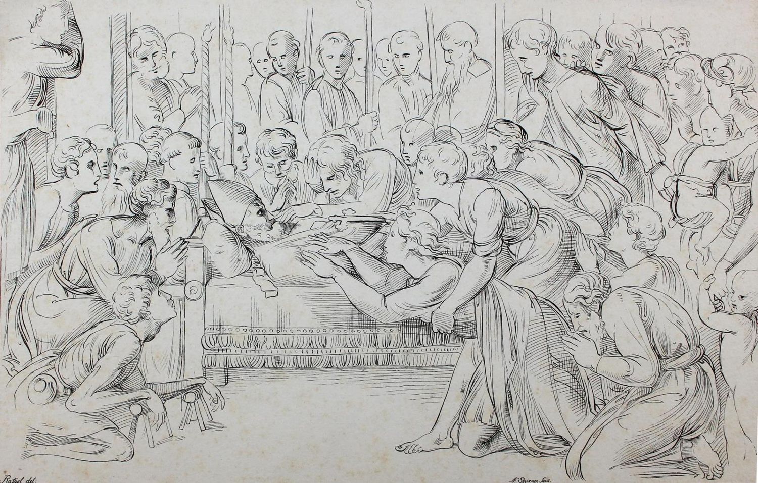 Große Abbildung Nr.1: 122-3705 Strixner, Johann Nepomuk: (Künstlergraphik)