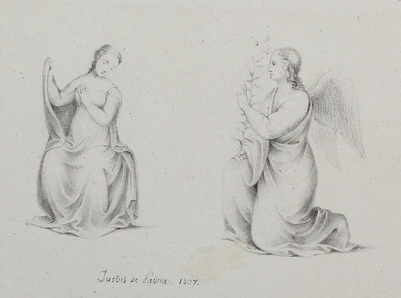 Große Abbildung Nr.1: 122-3726 Stuntz, Marie Electrine: (Künstlergraphik)