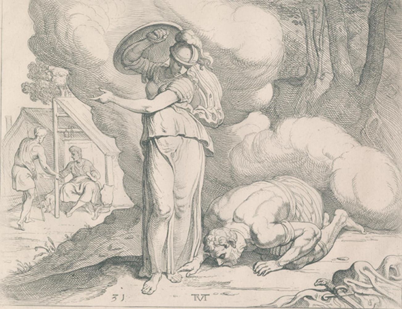 Große Abbildung Nr.1: 122-3761 Thulden, Theodor, van: (Künstlergraphik)
