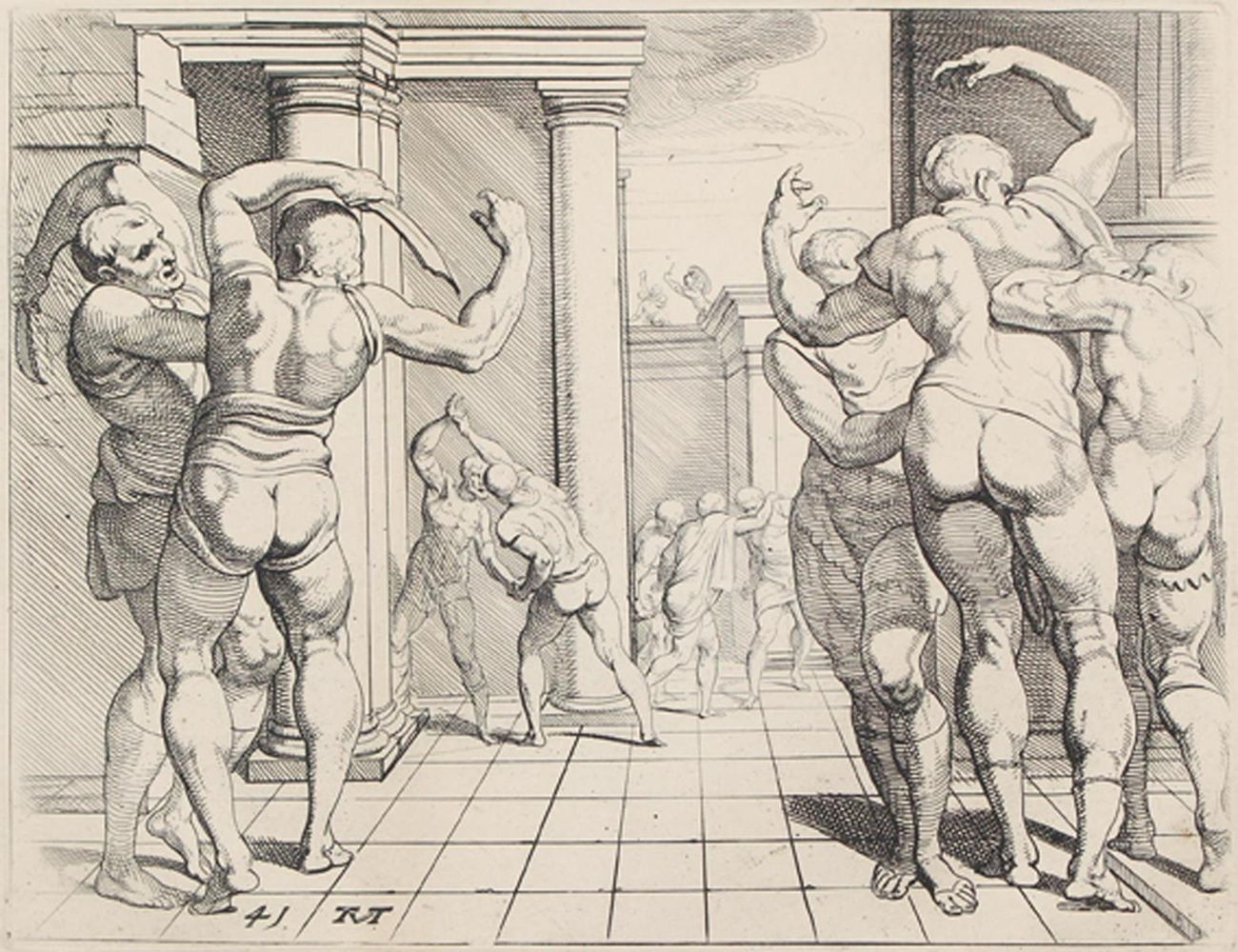 Große Abbildung Nr.1: 122-3763 Thulden, Theodor, van: (Künstlergraphik)
