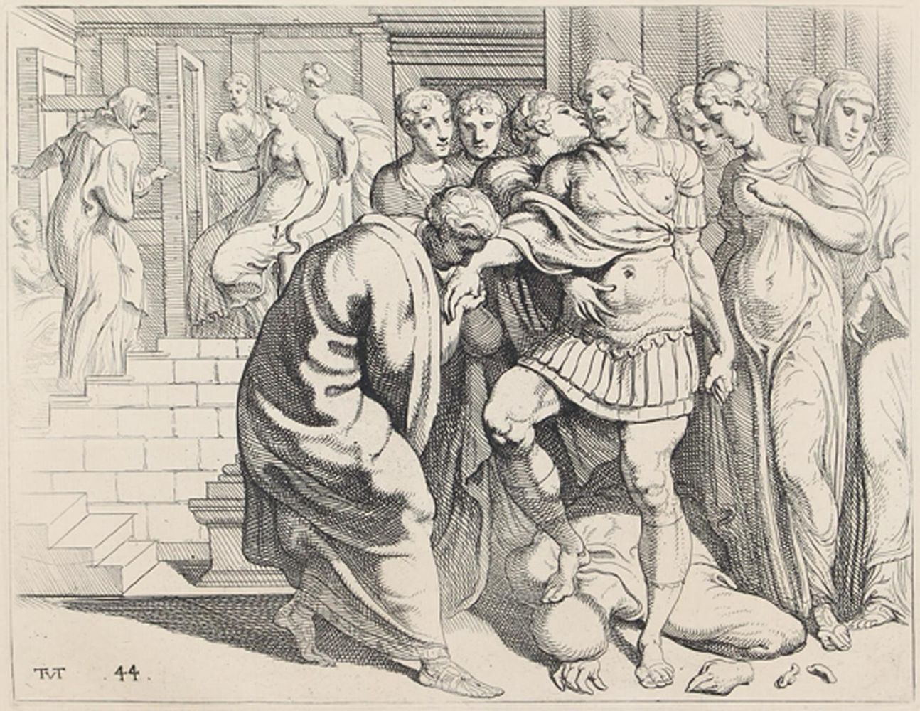 Große Abbildung Nr.1: 122-3766 Thulden, Theodor, van: (Künstlergraphik)