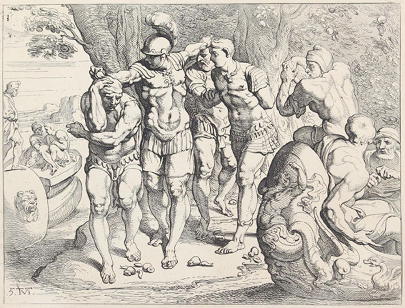 Große Abbildung Nr.1: 122-3767 Thulden, Theodor, van: (Künstlergraphik)