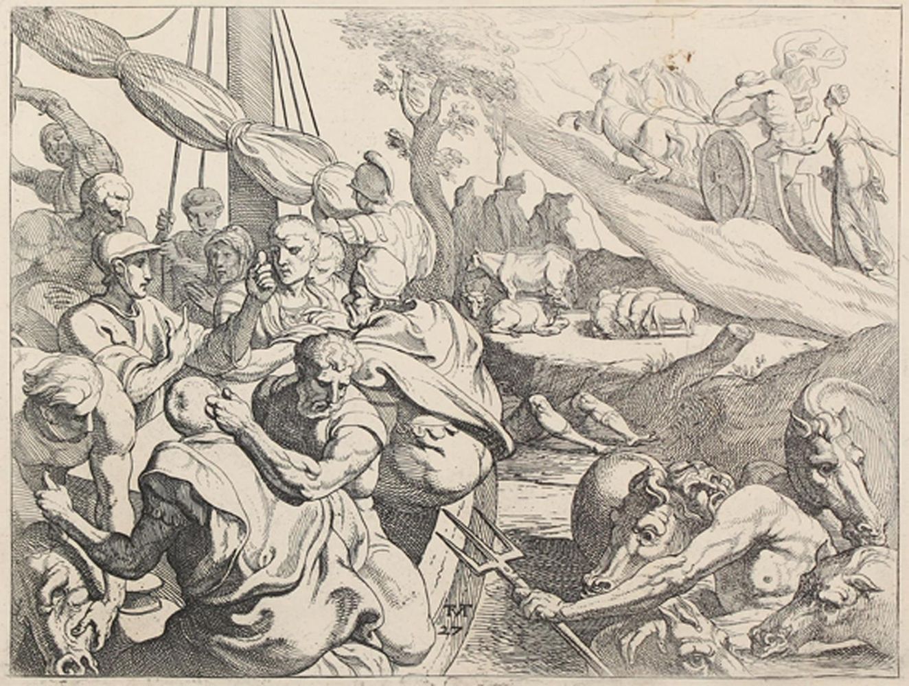 Große Abbildung Nr.1: 122-3768 Thulden, Theodor, van: (Künstlergraphik)