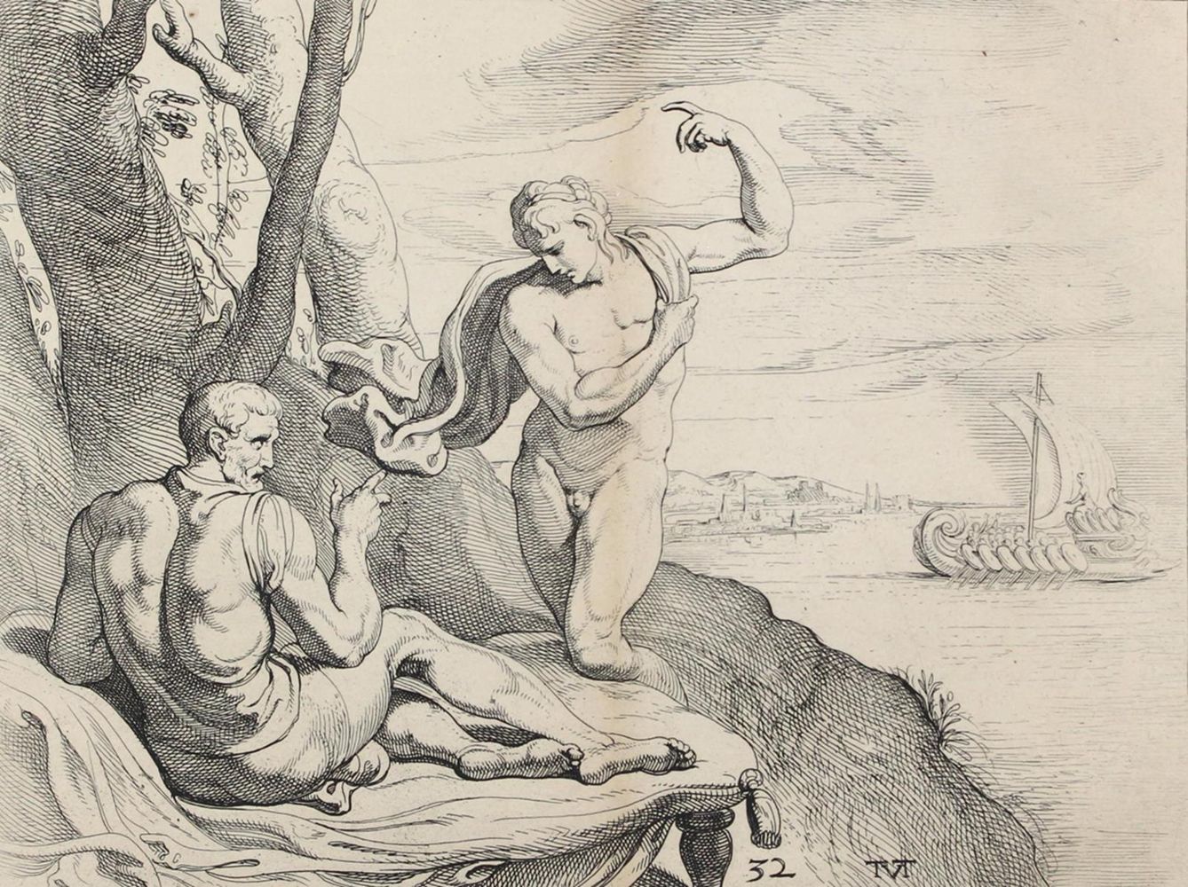 Große Abbildung Nr.1: 122-3772 Thulden, Theodor, van: (Künstlergraphik)