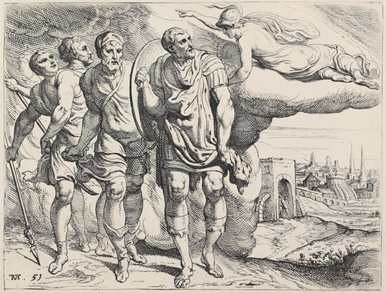 Große Abbildung Nr.1: 122-3775 Thulden, Theodor van: (Künstlergraphik)