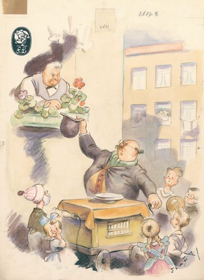 Große Abbildung Nr.1: 122-3788 Traub, Gustav: (Künstlergraphik)