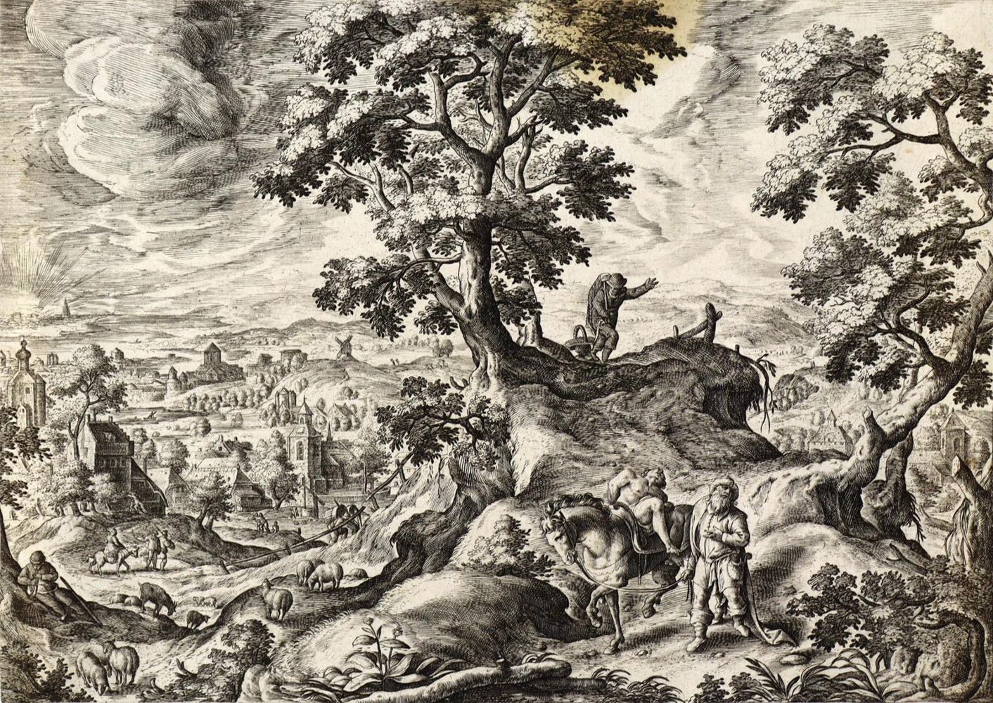 Große Abbildung Nr.1: 122-3878 Waterloo, Anthonie: (Künstlergraphik)