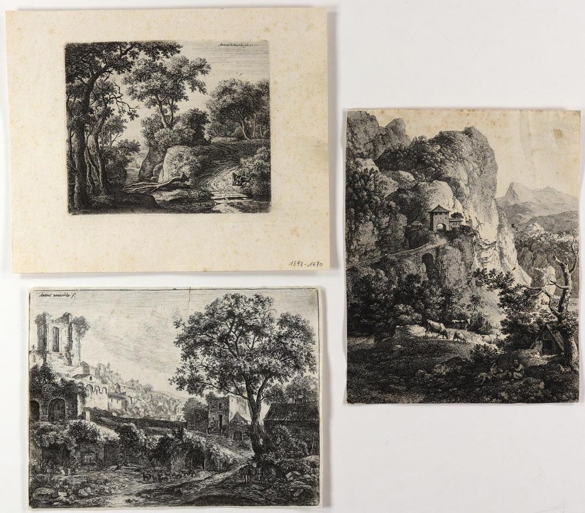 Große Abbildung Nr.2: 122-3878 Waterloo, Anthonie: (Künstlergraphik)