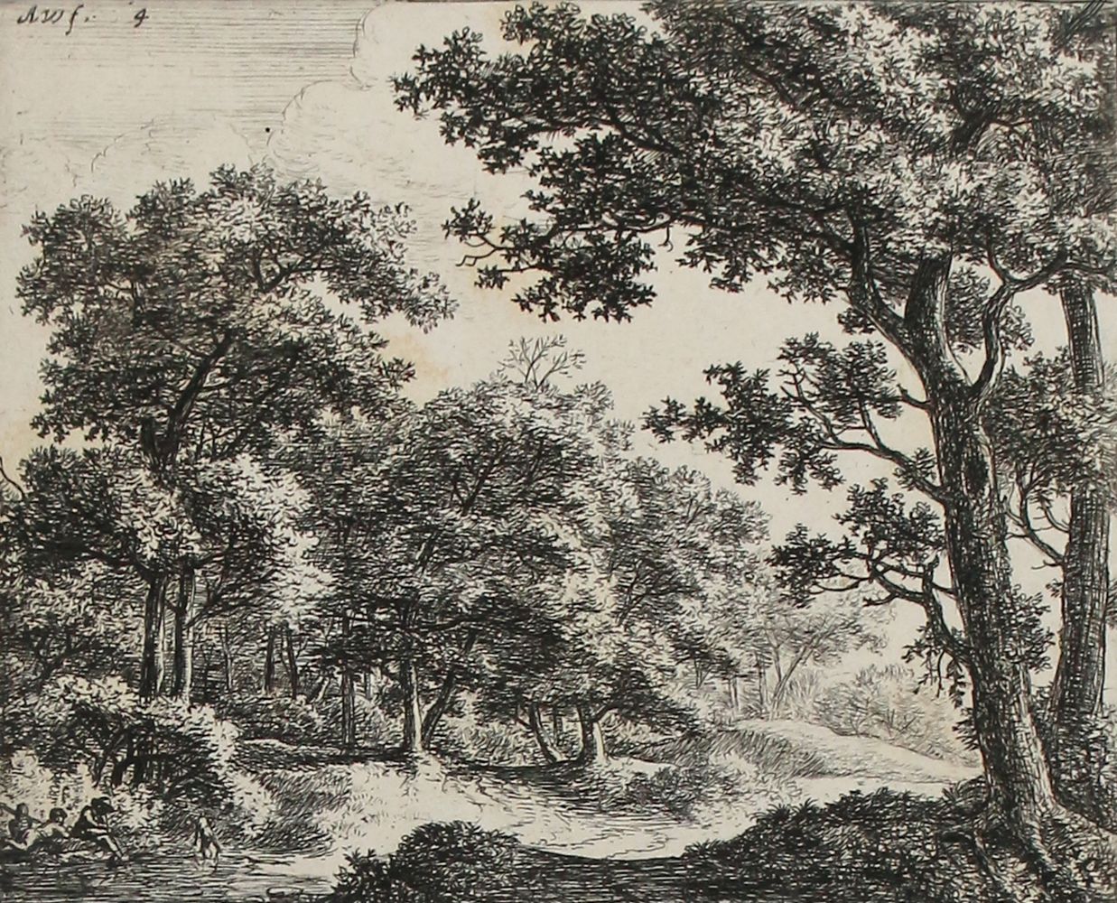 Große Abbildung Nr.2: 122-3879 Waterloo, Anthonie: (Künstlergraphik)