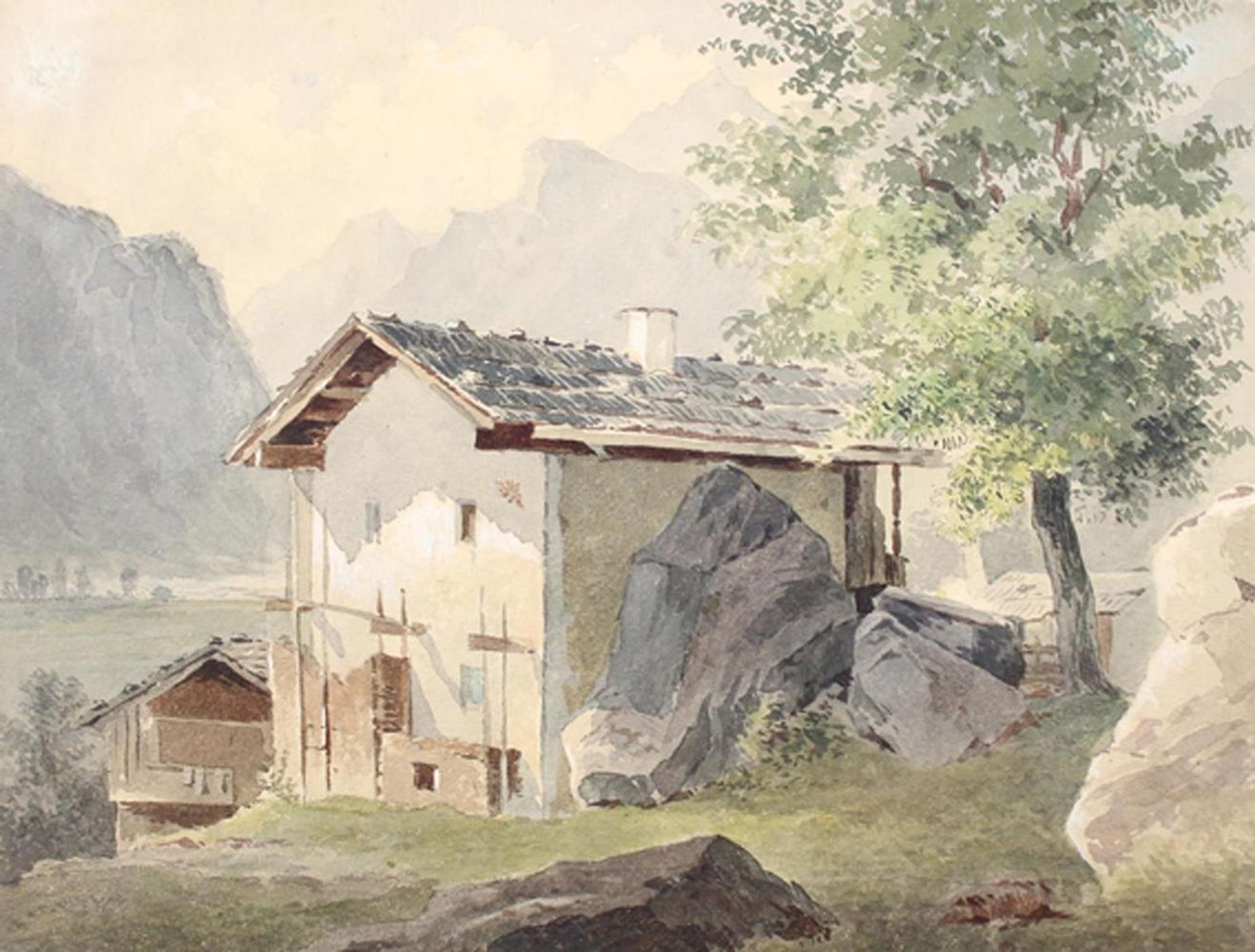 Große Abbildung Nr.1: 122-3907 Werner, Carl Friedrich Heinrich: (Künstlergraphik)
