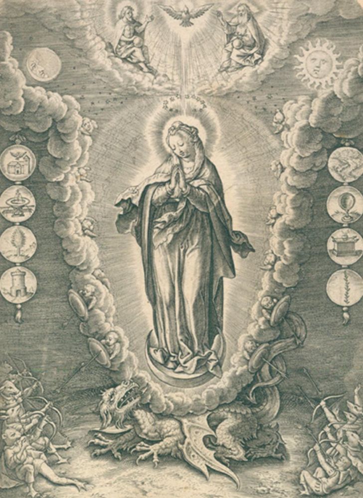 Große Abbildung Nr.1: 122-3913 Wierix, Hieronymus: (Künstlergraphik)