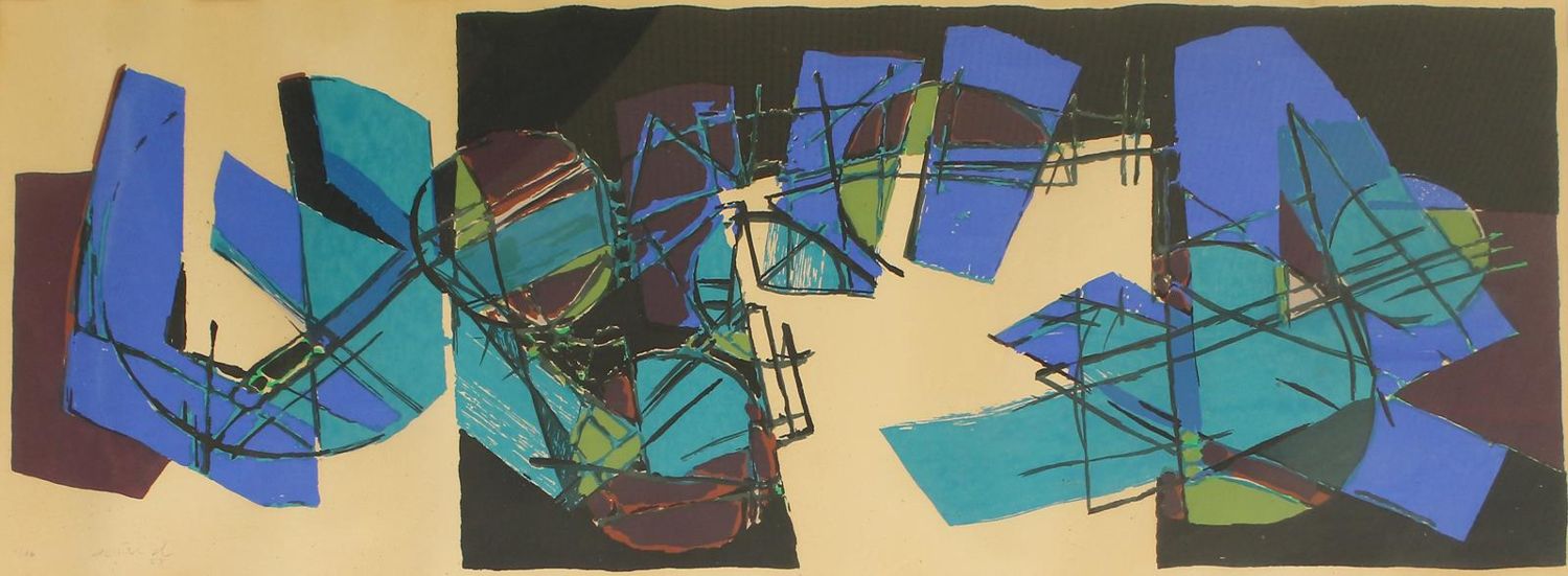 Große Abbildung Nr.1: 122-3927 Wind, Gerhard: (Künstlergraphik)