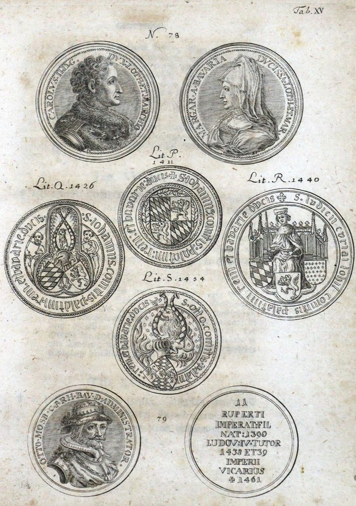 Große Abbildung Nr.2: 122-417 (Widmer,M.J.: (Numismatik u. Siegelkunde, Medaillen, Pfalz)