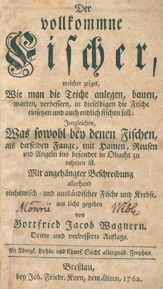 Große Abbildung Nr.1: 122-469 Wagner,G.J.: (Jagd, Angeln)