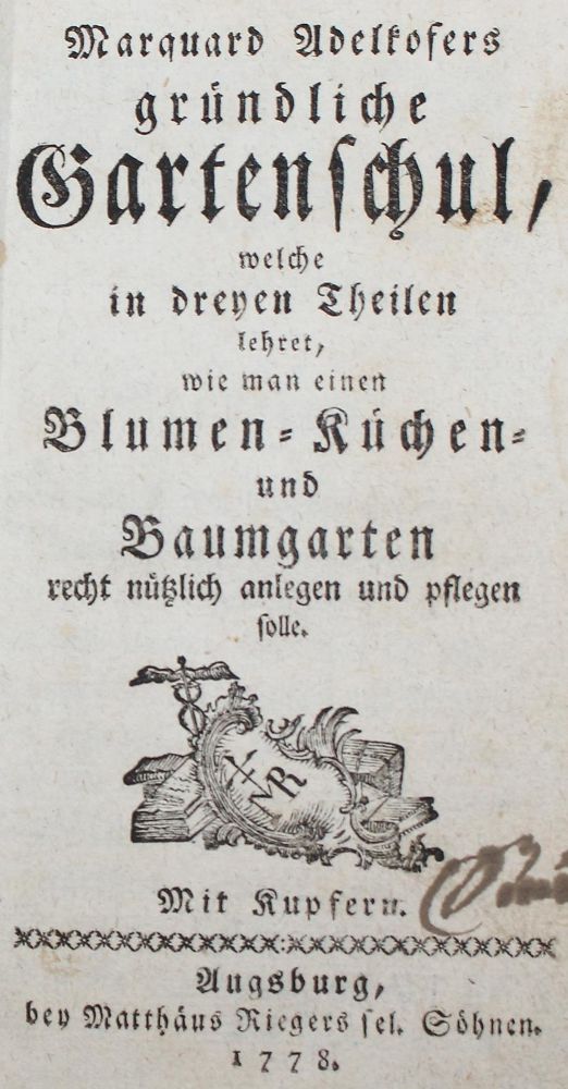 Große Abbildung Nr.1: 122-472 Adelkofer,M.: (Küche und Haushalt, Garten)