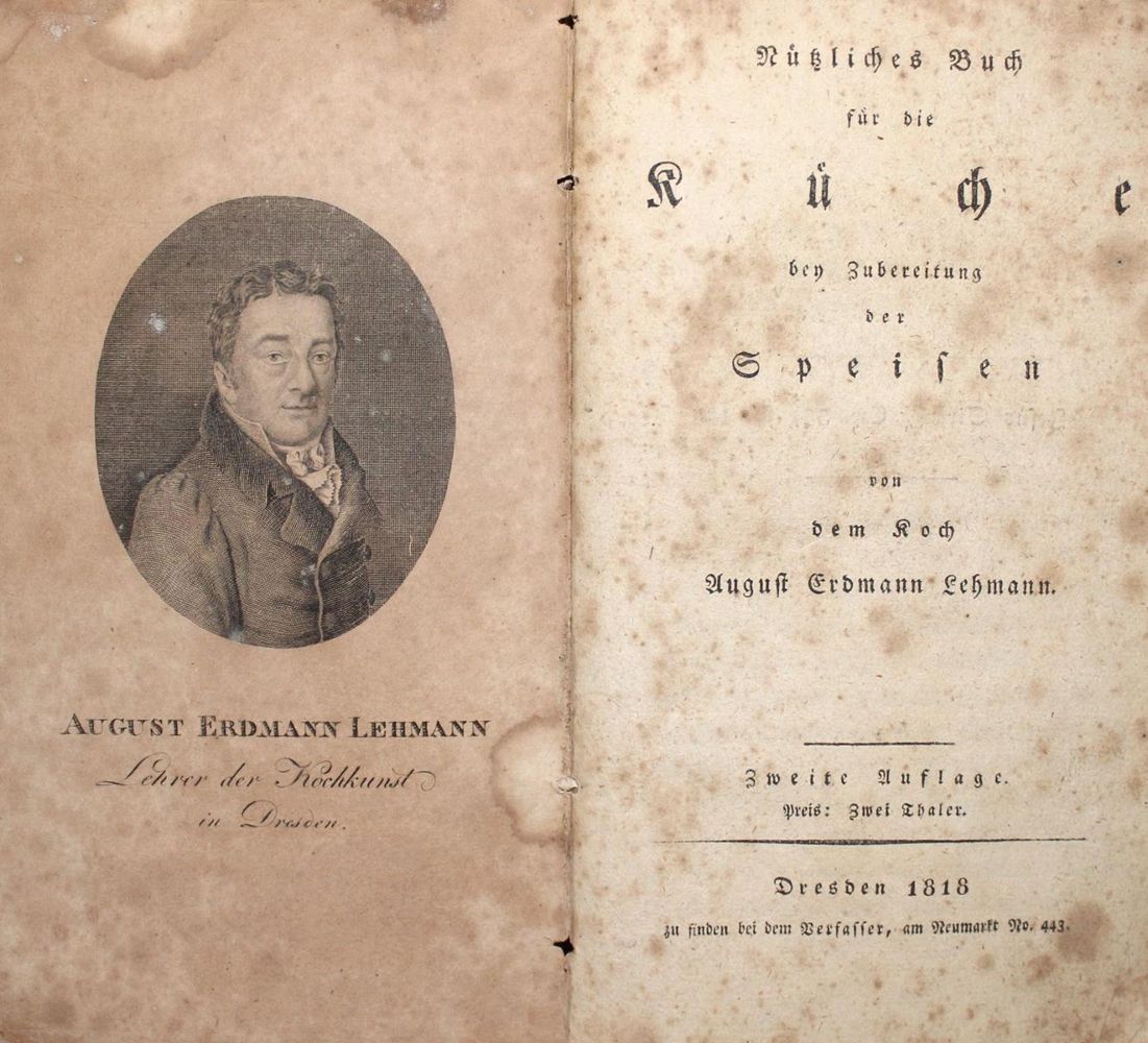 Große Abbildung Nr.1: 122-488 Lehmann,A.E.: (Küche und Haushalt, Kochbücher)