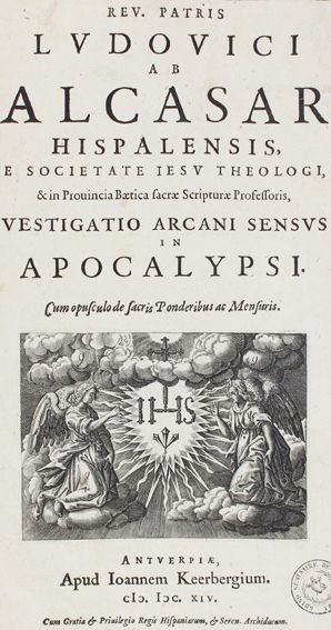 Große Abbildung Nr.1: 122-5 Alcasar,L.: (Alte Drucke, Handschriften und Theologie)