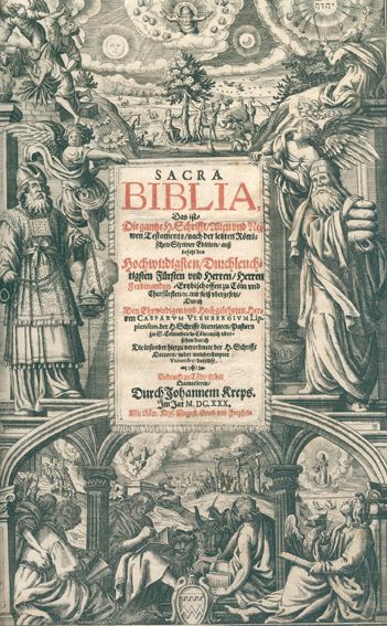 Große Abbildung Nr.1: 122-50 Biblia germanica.: (Bibeln)