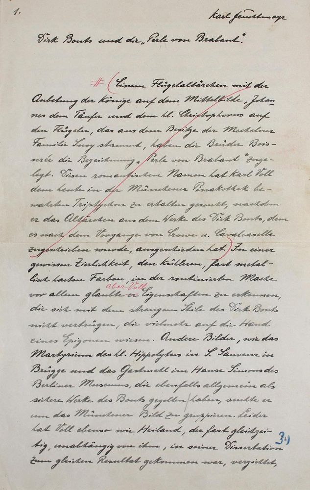 Große Abbildung Nr.1: 122-514 Feuchtmayr,K.: (Bouts, Handschriften)