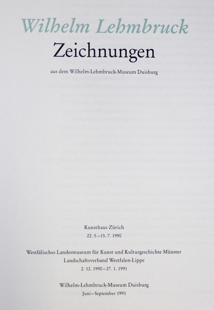 Große Abbildung Nr.1: 122-546 Händler,G.: (Lehmbruck)