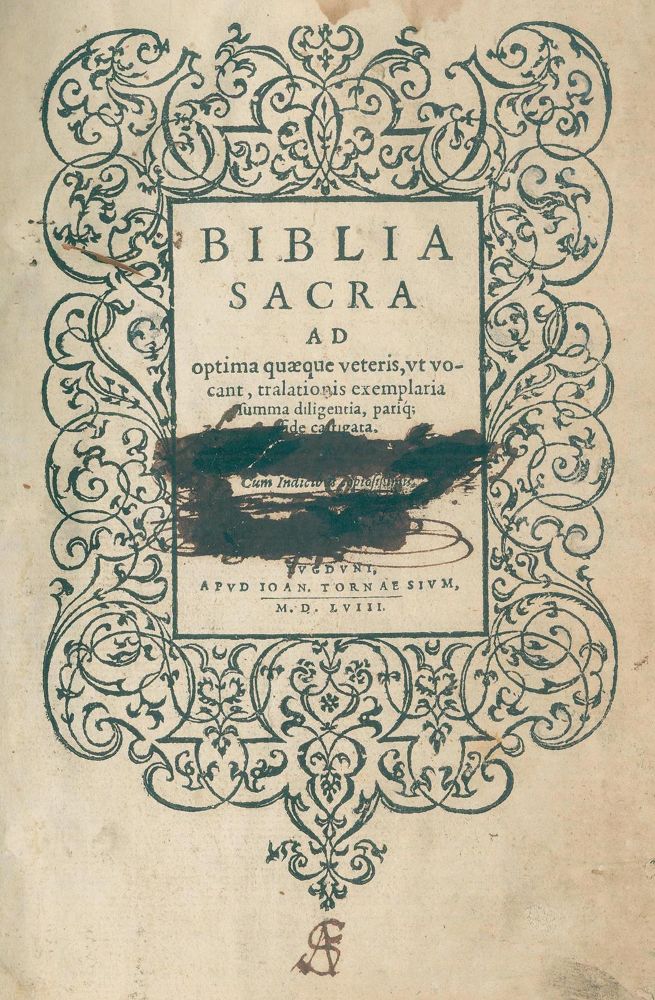 Große Abbildung Nr.1: 122-55 Biblia latina.: (Bibeln)