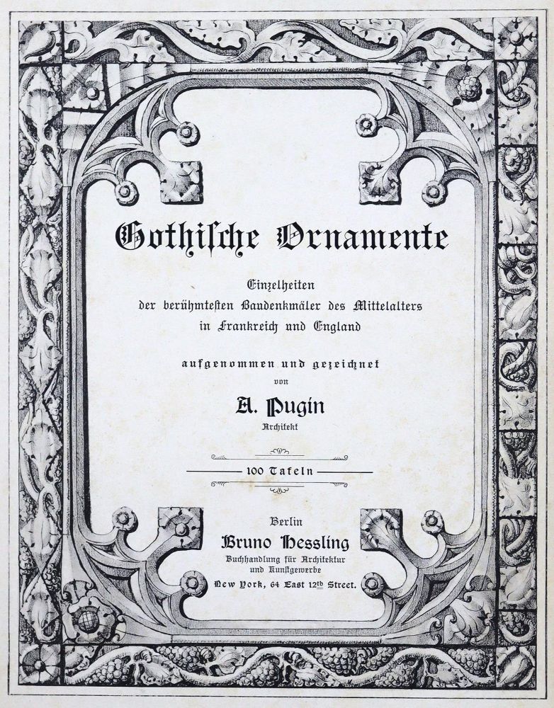 Große Abbildung Nr.1: 122-551 Pugin,A.: (Ornamente)