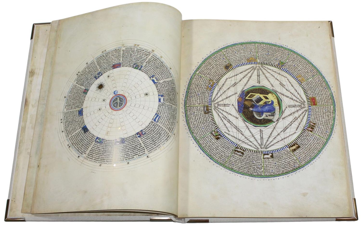 Große Abbildung Nr.2: 122-574 Astronomisch-astrologischer Codex König Wenzels IV.: (Faksimile)