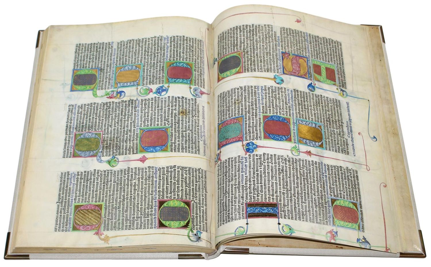 Große Abbildung Nr.3: 122-574 Astronomisch-astrologischer Codex König Wenzels IV.: (Faksimile)