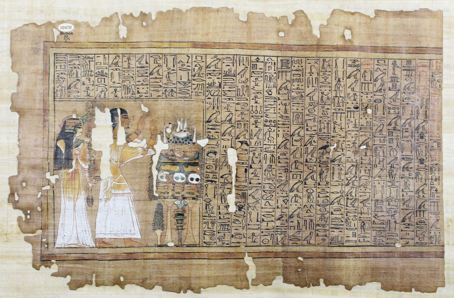 Große Abbildung Nr.4: 122-583 Egyptian Book of the Dead, The.: (Faksimile)