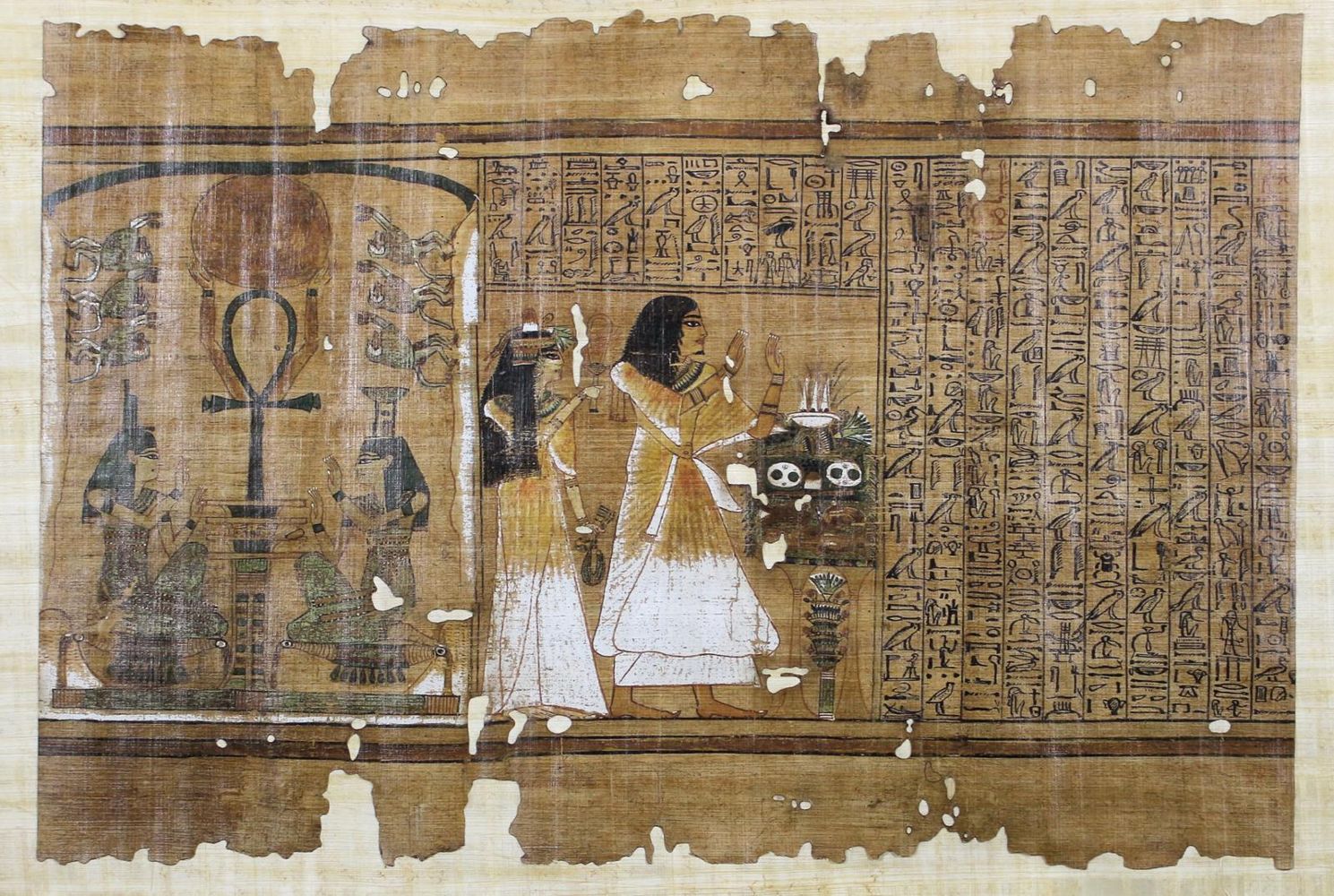 Große Abbildung Nr.5: 122-583 Egyptian Book of the Dead, The.: (Faksimile)