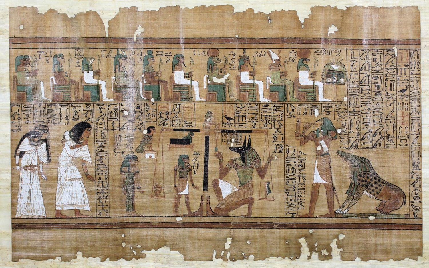 Große Abbildung Nr.6: 122-583 Egyptian Book of the Dead, The.: (Faksimile)