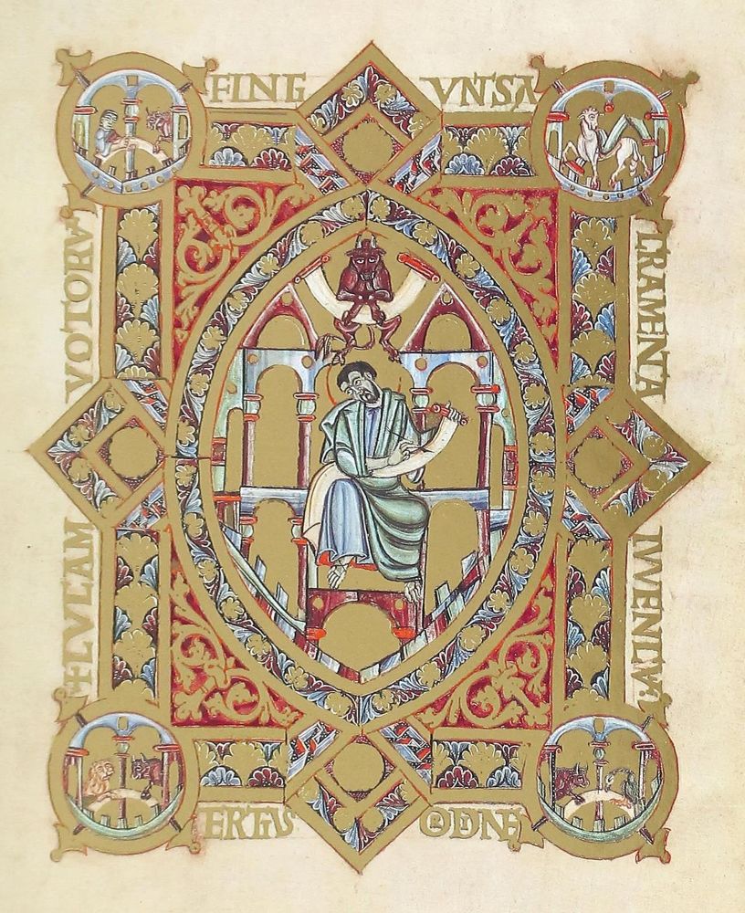 Große Abbildung Nr.2: 122-586 Kaiserliche Buchmalerei.: (Faksimile)