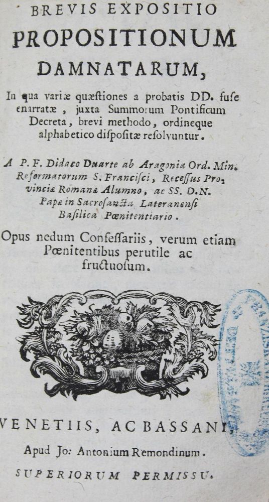Große Abbildung Nr.1: 122-608 (Didacus ab Aragonia).: (Lexika - Wörterbücher - Sprachwissenschaften)