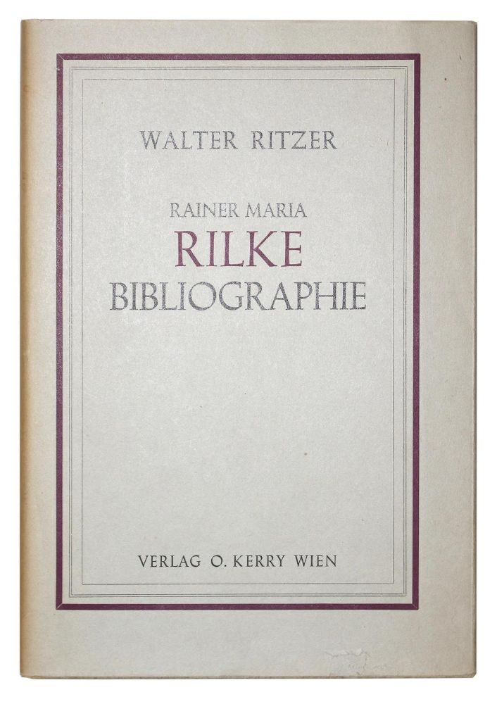 Große Abbildung Nr.1: 122-619 Ritzer,W.: (Rilke)