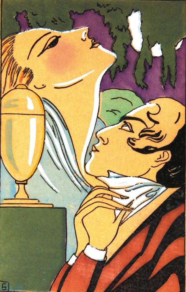 Große Abbildung Nr.1: 122-646 En Amour...: (Erotika - Galantes)