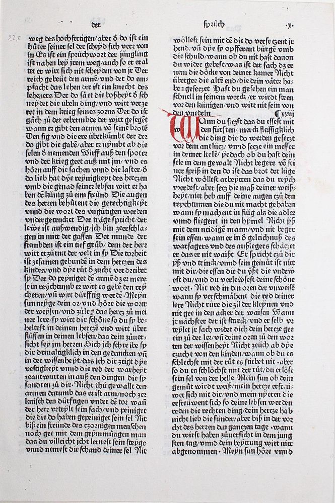 Große Abbildung Nr.1: 122-67 Biblia germanica.: (Bibeln, Inkunabeln)