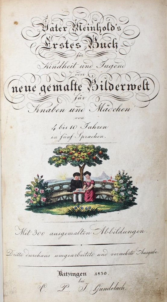 Große Abbildung Nr.1: 122-704 Vater Meinhold's Erstes Buch: (Kinder- und Jugendbücher)