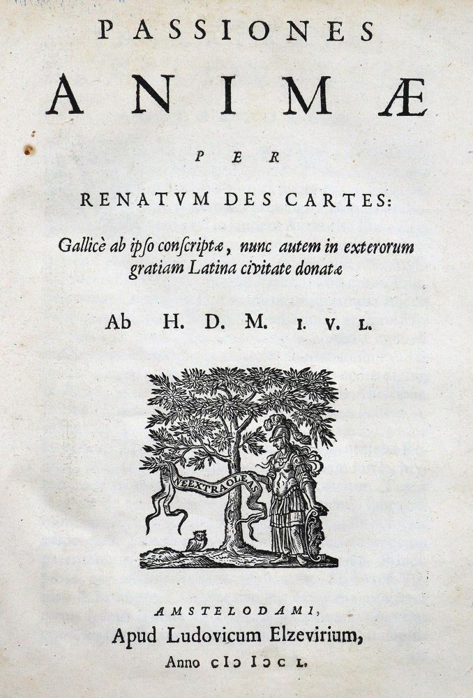 Große Abbildung Nr.1: 122-719 Descartes,R.: (Literatur und illustrierte Bücher bis 19.Jahrhundert)
