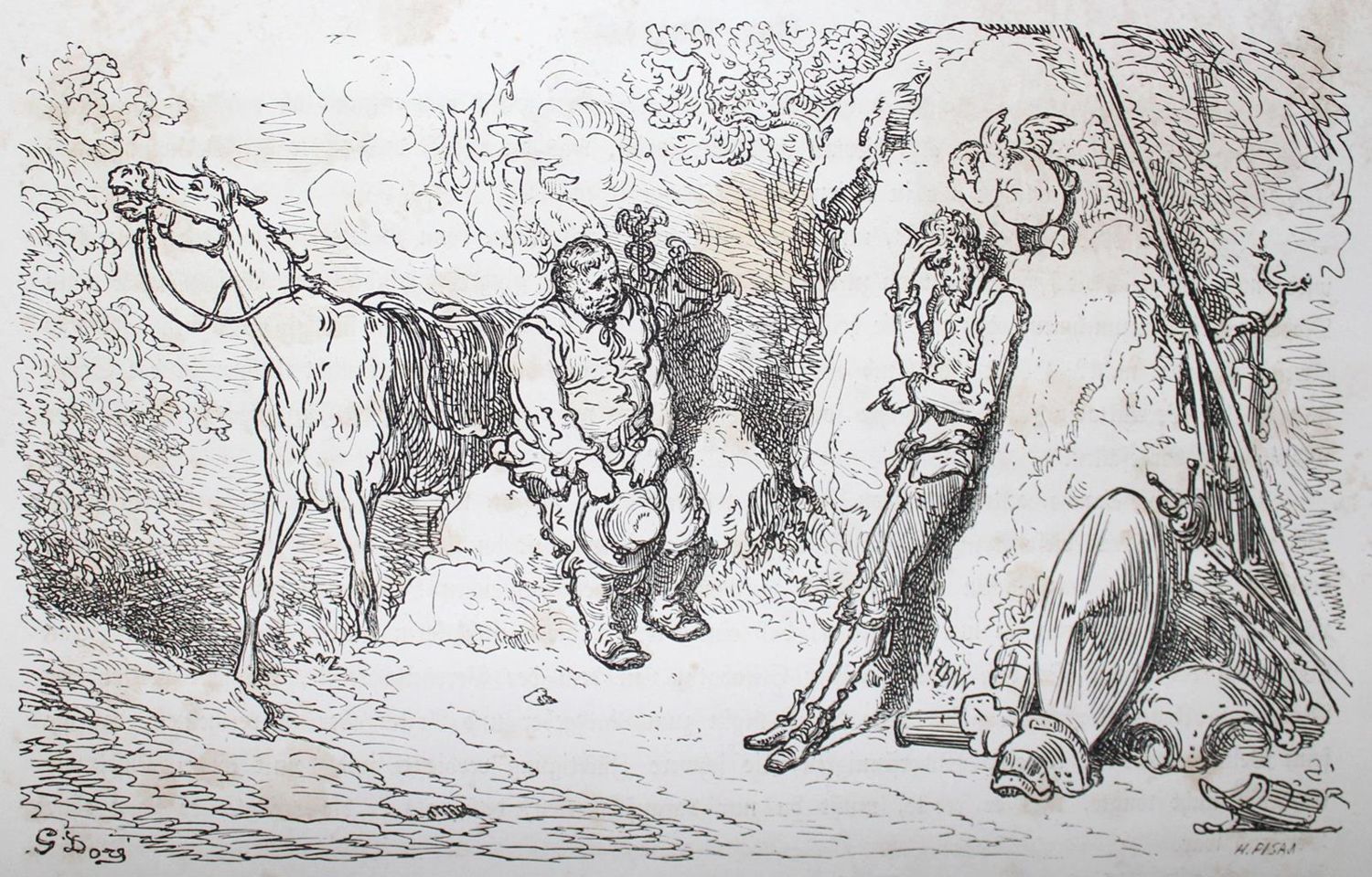 Große Abbildung Nr.1: 122-721 Cervantes Saavedra,M.de.: (Dore)