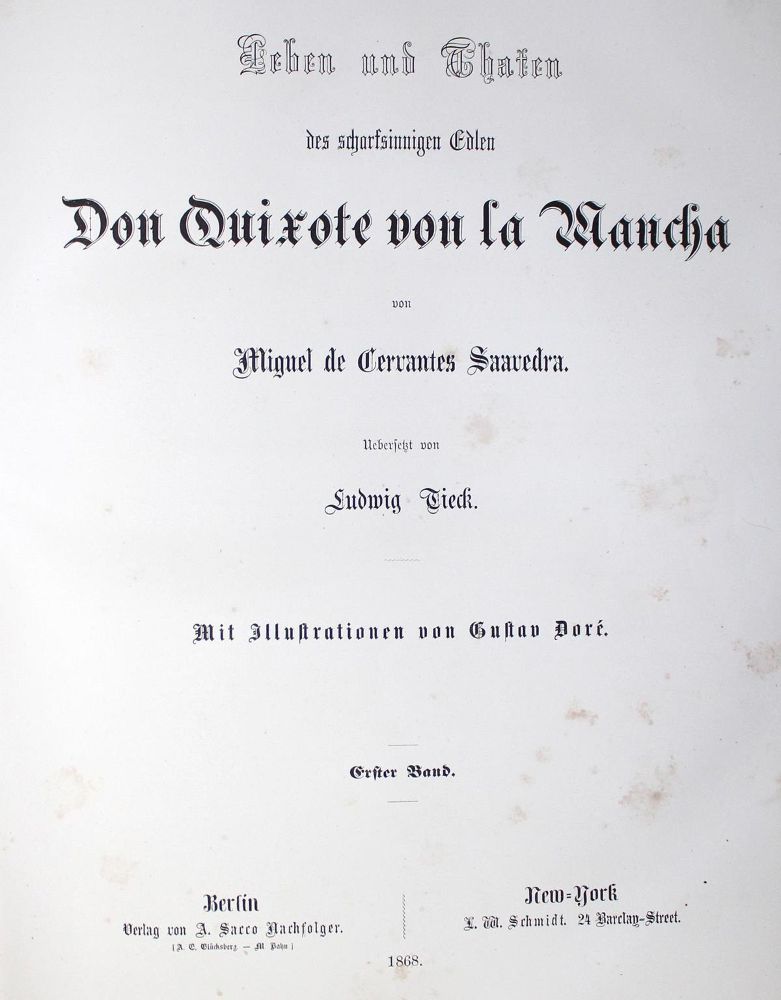 Große Abbildung Nr.2: 122-721 Cervantes Saavedra,M.de.: (Dore)